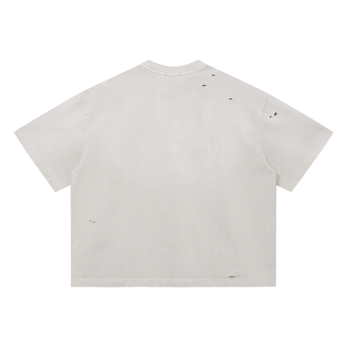 "Fist My Bump" | Vintage Washed Distressed Boxy Oversized T-Shirt